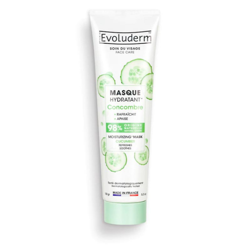 Evoluderm - Maschera viso idratante - Cetriolo