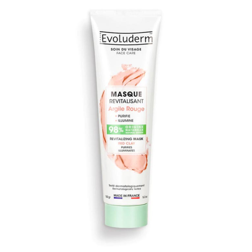Evoluderm - Maschera viso rivitalizzante - Argilla rossa