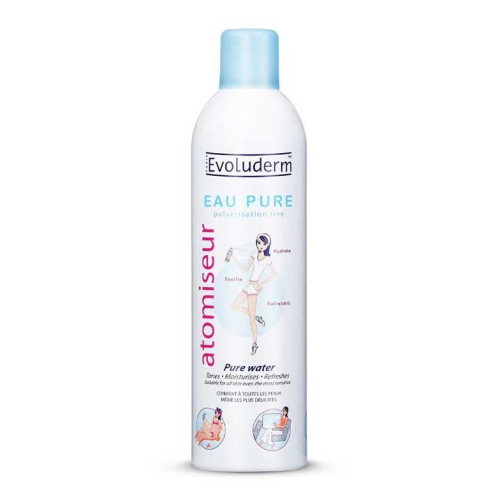 Evoluderm - Acqua Pura Spray Rinfrescante e Idratante - 400ml