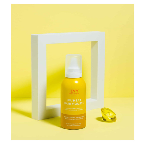 Evy Technology - Mousse per la protezione dei capelli dai raggi UV/calore