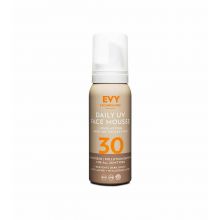 Evy Technology - Crema solare per il viso Daily Defense Face Mousse SPF 30