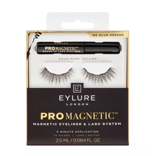 Eylure - Ciglia finte magnetiche con eyeliner Pro Magnetic - Faux Mink Volume