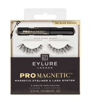 Eylure - Ciglia finte magnetiche con eyeliner Pro Magnetic - Faux Mink Wispy