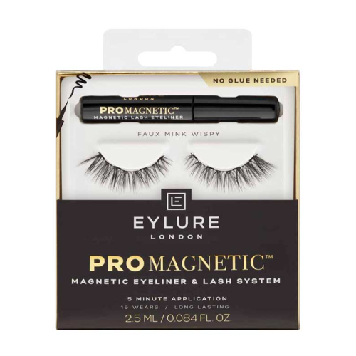 Eylure - Ciglia finte magnetiche con eyeliner Pro Magnetic - Faux Mink Wispy