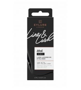 Eylure - Eyelash liner adesivo Line & Lash - Nero