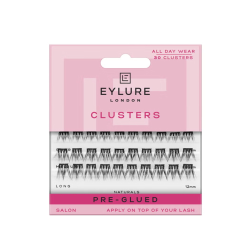 Eylure - Ciglia finte individuali Clusters Pre-Glued - Long
