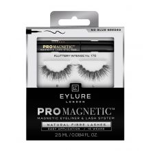 Eylure - Ciglia finte magnetiche con eyeliner Pro Magnetic - Fluttery Intense 179