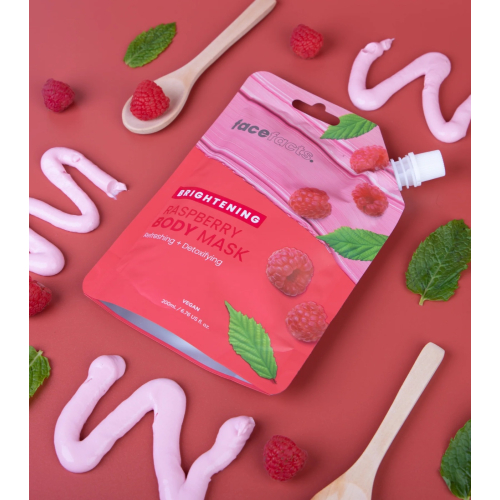 Face Facts - Maschera corpo schiarente - Lampone