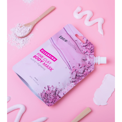 Face Facts - Maschera detergente per il corpo - Argilla rosa