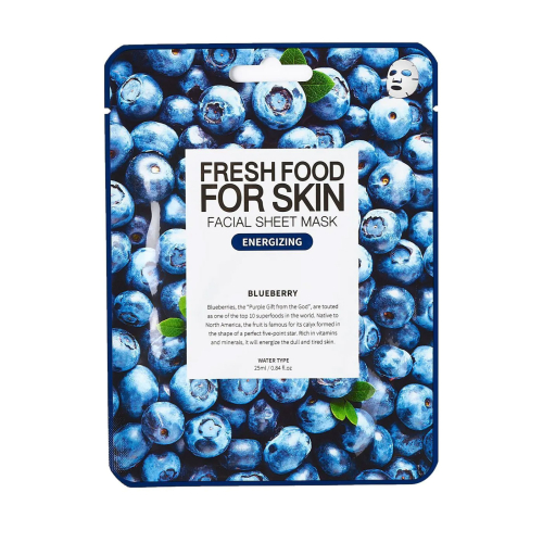 Farm Skin - Maschera facciale Fresh Food For Skin - Mirtilli