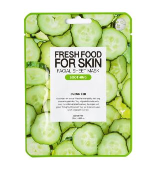 Farm Skin - Maschera facciale Fresh Food For Skin - Cetriolo