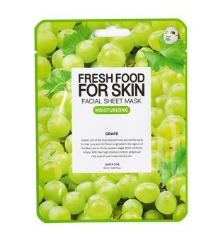 Farm Skin - Maschera facciale Fresh Food For Skin - Uva