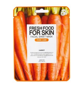 Farm Skin - Maschera facciale Fresh Food For Skin - Carota