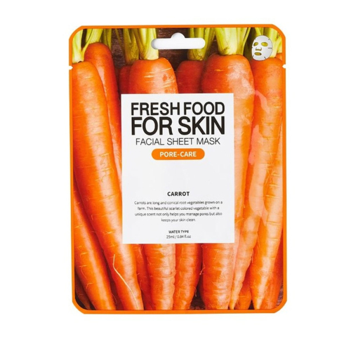Farm Skin - Maschera facciale Fresh Food For Skin - Carota