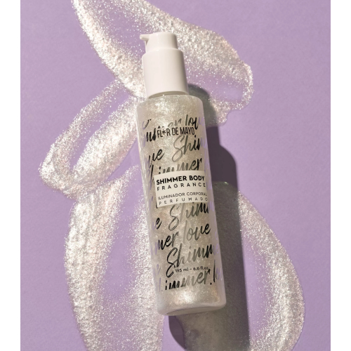 Flor de Mayo - Illuminante per il corpo profumato Shimmer Body - Silver