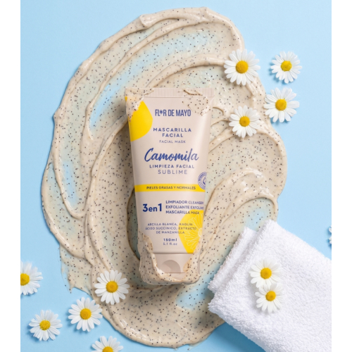 Flor de Mayo - Maschera viso 3 in 1 Camomila