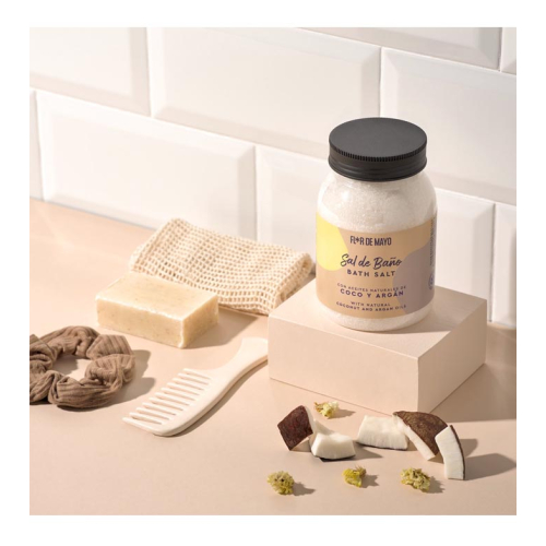 Flor de Mayo - Sale da bagno - Cocco e Argan