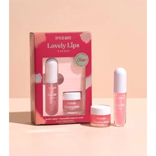 Flor de Mayo - Lovely Lip Care Set Lips - Glow Cherry
