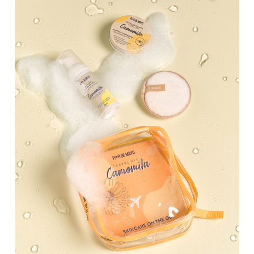 Flor de Mayo - Set pulizia viso Travel Kit Camomilla