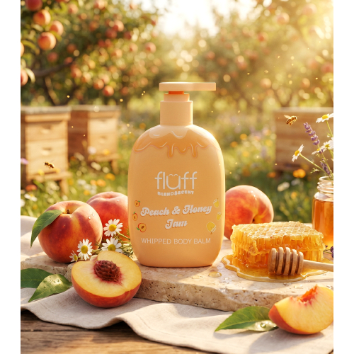 Fluff - *Blend & Scent* - Balsamo corpo - Peach Honey Jam