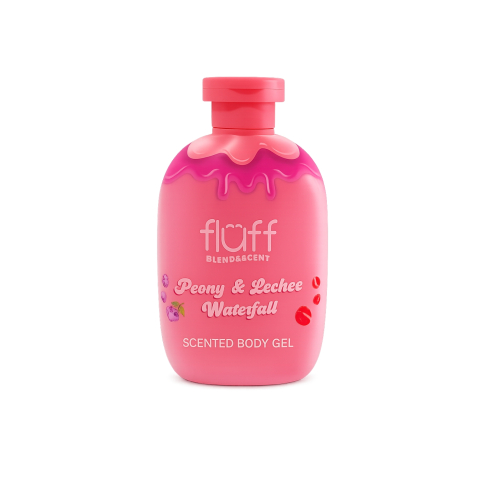 Fluff - *Blend & Scent* - Gel doccia - Peony & Lechee Waterfall