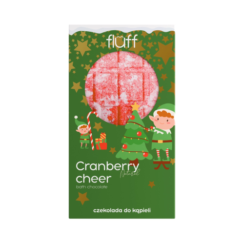 Fluff - Bomba da bagno al cioccolato - Cranberry Cheer