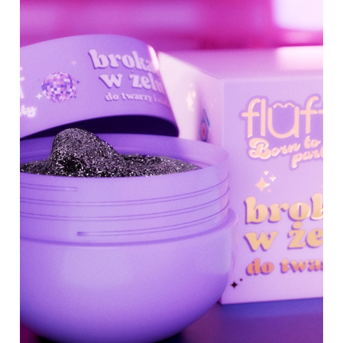 Fluff - *Born to Party* - Gel glitterato per viso e corpo
