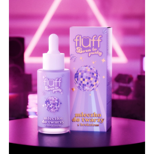 Fluff - *Born to Party* - Latte per il viso glitterato