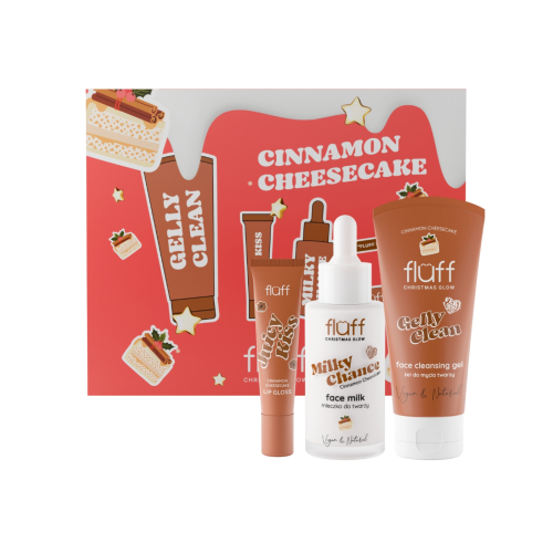Fluff - *Christmas Glow* - Set per la cura del corpo - Cinnamon Cheesecake