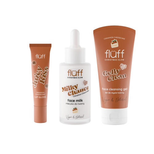 Fluff - *Christmas Glow* - Set per la cura del corpo - Cinnamon Cheesecake