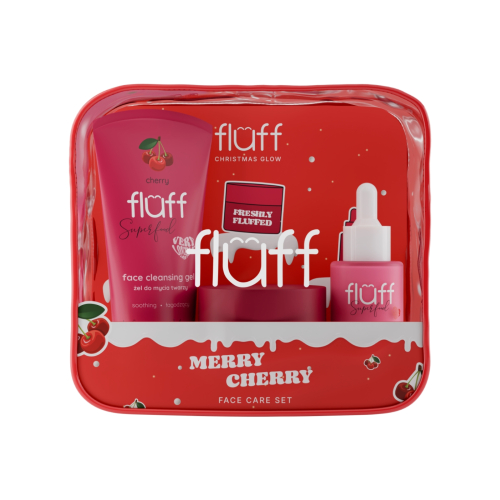 Fluff - *Christmas Glow* - Set per la cura del corpo - Merry Cherry