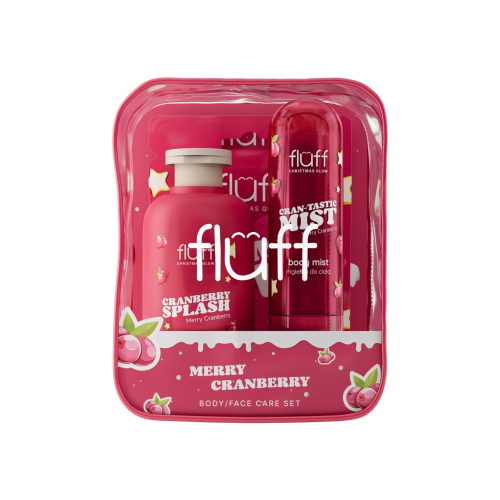 Fluff - *Christmas Glow* - Set per la cura del corpo - Merry Cranberry