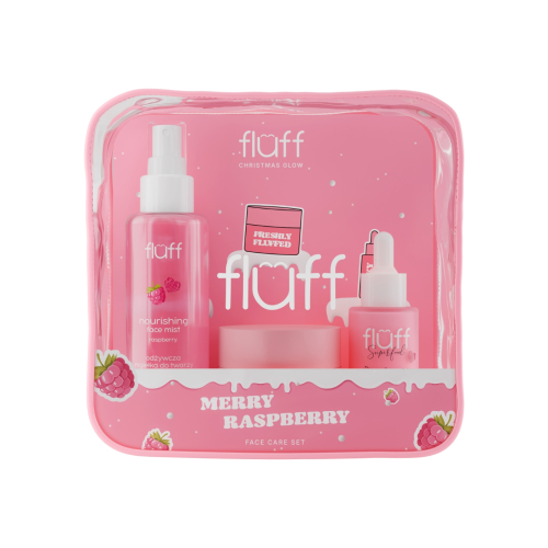 Fluff - *Christmas Glow* - Set per la cura del corpo - Merry Raspberry