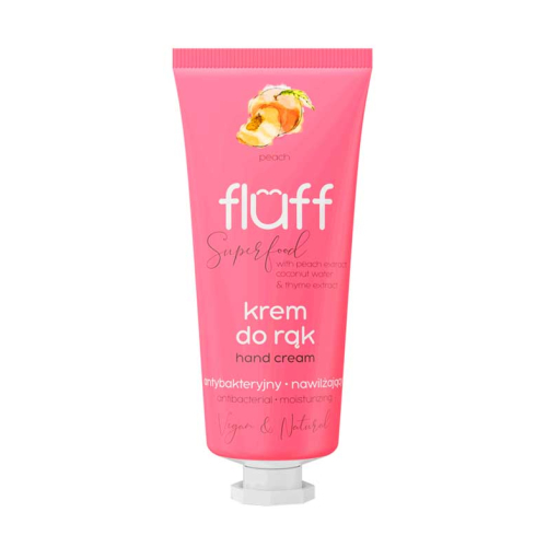 Fluff - Crema per le mani Superfood - Pesca