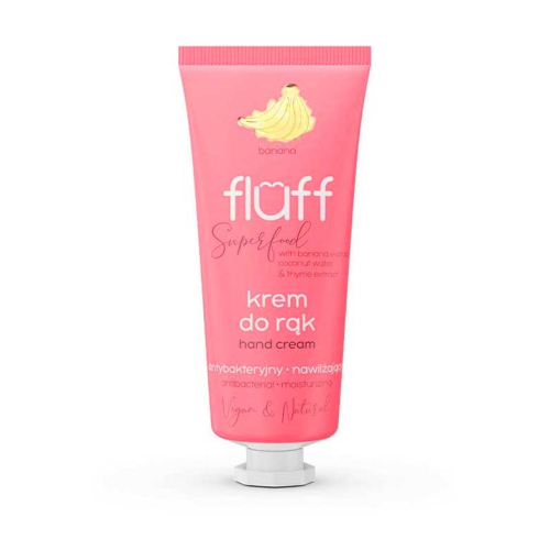 Fluff - Crema per le mani Superfood - Banana