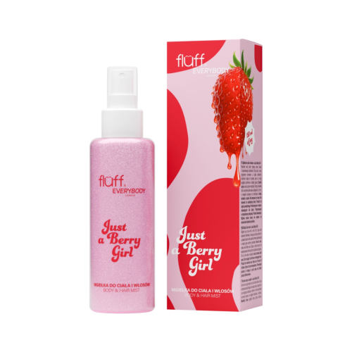 Fluff - *Everybody London x Fluff* - Spray per corpo e capelli Just a Berry Girl