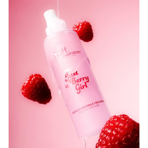 Fluff - *Everybody London x Fluff* - Spray per corpo e capelli Just a Berry Girl