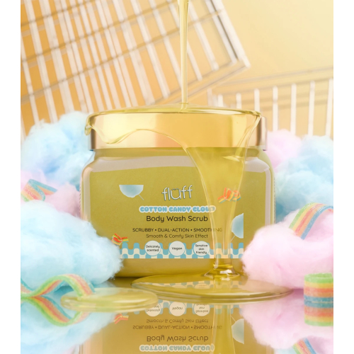 Fluff - Esfoliante corpo - Cotton Candy Cloud
