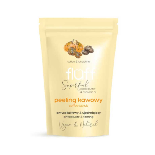 Fluff - Scrub corpo al caffè - Caffè e mandarino