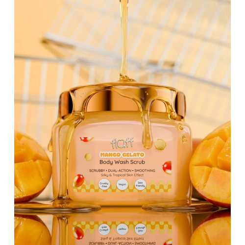 Fluff - Scrub corpo - Mango Gelato