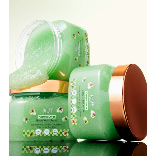Fluff - Scrub corpo - Matcha Latte