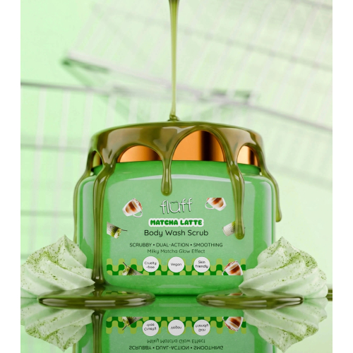 Fluff - Scrub corpo - Matcha Latte
