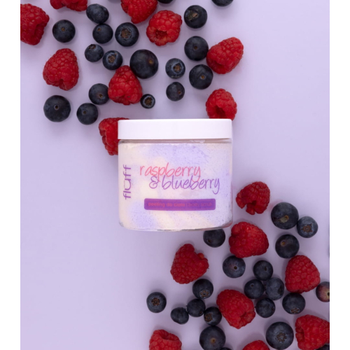 Fluff - Scrub corpo - Raspberry & Blueberry