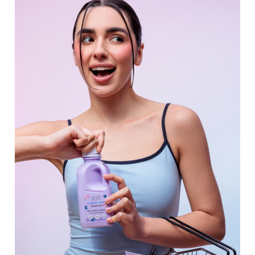 Fluff - Gel doccia delicato - Blueberry Mochi