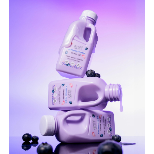 Fluff - Gel doccia delicato - Blueberry Mochi