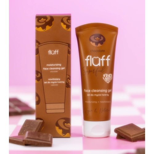 Fluff - Gel detergente idratante per il viso - Cioccolato