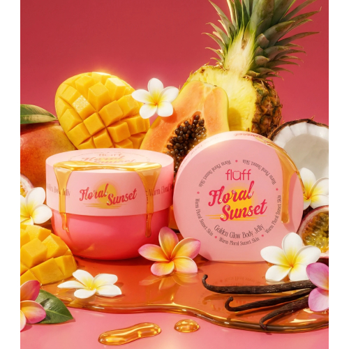 Fluff - *Glowy* - Gel corpo Jelly - Floral Sunset