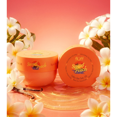 Fluff - *Glowy* - Gel corpo Jelly - Sunset Peach