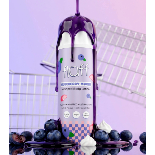 Fluff - Lozione corpo cremosa - Blueberry Mochi