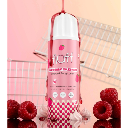 Fluff - Lozione corpo cremosa - Raspberry Milkshake